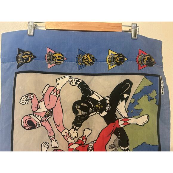 Vintage 1994 Mighty Morphin Power Rangers Pillow Case - Picture 10 of 10